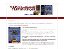 Tablet Screenshot of matoul-automatique.be